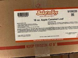 B. 6x 18oz Apple Carmel Loaf-Ready To Bake