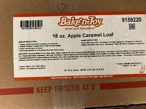 B. 6x 18oz Apple Carmel Loaf-Ready To Bake