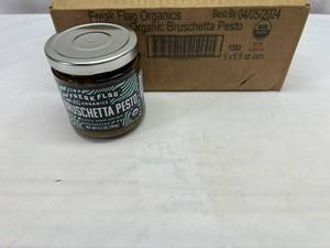 MM. 6x 6.5oz Organic Bruschetta Pesto-Freaky Flag Organics