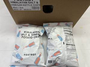 S. 25x 2oz Himalayan Salt & Vinegar Potato Chips