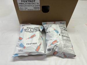 S. 25x 2oz Himalayan Salt & Vinegar Potato Chips