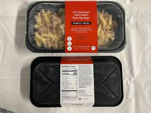 C. 2x 1.69lbs Family Meal Ziti Parmesan wItalian Sausage(Target)