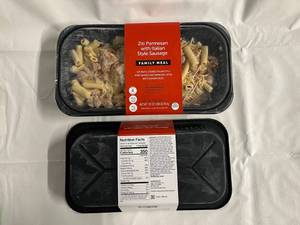 C. 2x 1.69lbs Family Meal Ziti Parmesan wItalian Sausage(Target)