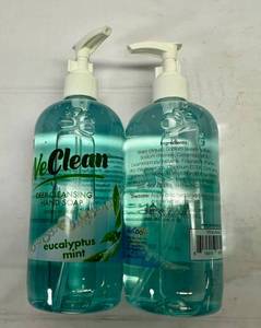 3x 16.9oz We Clean Deep Cleansing Hand Soap-Eucalyptus Mint