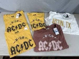 5 New Womens T-Shirts