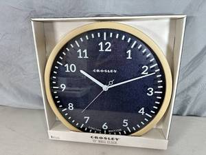 Brand New Crosley 15 inch Wall Clock