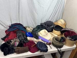 Hong Kong Vintage Umbrella, Northwest Airlines Hat, Winter Apparal, Hats, and More