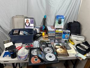 Assorted Electronics - Cassettes, Cds, and More