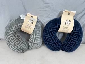 2 New Memory Foam Neck Pillows