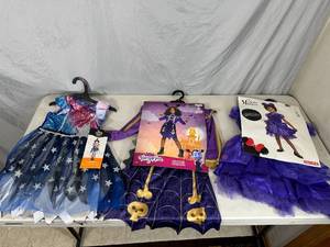 3 New Halloween Costumes - 2T-4T