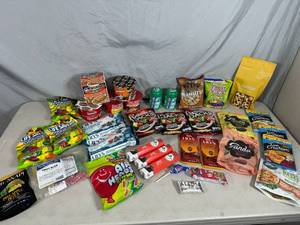 Assorted Food, Snacks, Candy, Etc