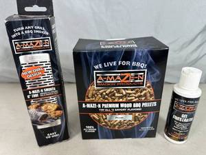 New A-Maze-N Smoker Tube with Pellets and Starter Gel