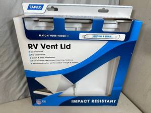 New RV  Trailer Vent Lid