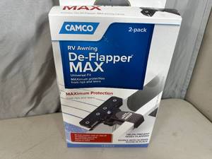 New 2 Pack RV Awning De-Flapper Max Setup