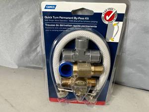 New RV  Camper Quick Turn Water Heater Bypass Kit