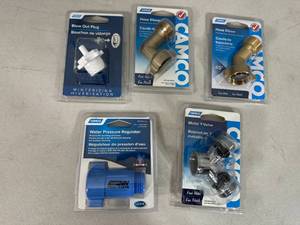 New Water Fittings, Blow Out Plug, Pressure Regulator