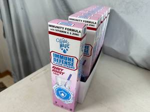 8 Boxes of Water Magic Immune Defense Flavor Straws - Berry Boost Flavor