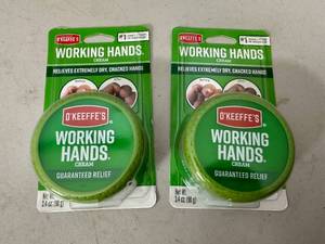 2 New OKeefes Working Hands Skin Cream