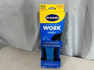 New Pair of Dr. Scholls Work Insoles with Massaging Gel