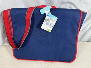 New Blue Avocado Over the Shoulder Messenger Bag