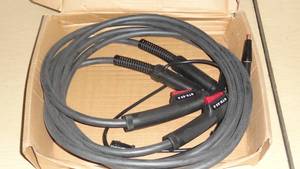 lot 26 image: Set of 2 MIG Welding Gun Torch 80Amp 10 Replacement for Lincoln Magnum 100L K530-5 with 10PCS Mig Welding Contact Tips-3 Pin