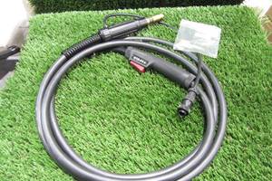 lot 27 image: MIG Welding Gun Torch 100Amp 10 Replacement for Lincoln Magnum 100L K530-5 with 10PCS Mig Welding Contact Tips-4 Pin