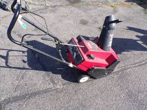Toro 6.5 HP 20 Snow Blower