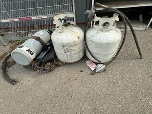 Propane Tanks and Fire Rescue Tank