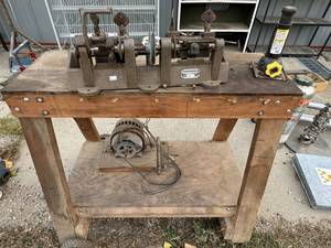 Work Bench, Vintage Tool and Electric Motor