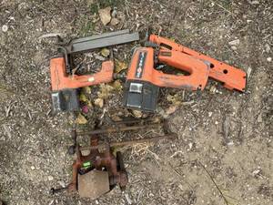 Pair of air Tools and Vintage Grinder