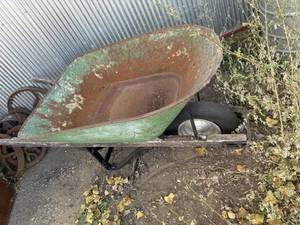 Metal Wheelbarrow