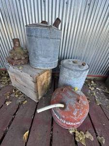 Vintage Metal Cans