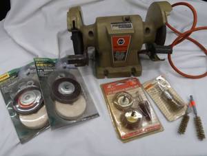 B&D 5 BENCH GRINDER  TOOLING