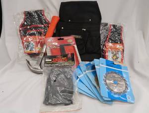 NEW CARPENTERS RIG POUCH FILLED WITH NEW GOODIES