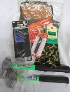 2 NEW HAMMERS  NEW TOOL POUCH