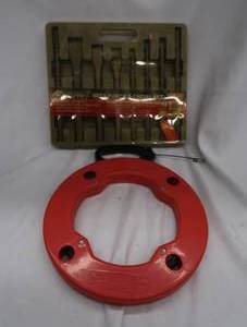 PITBULL PUNCH AND CHISEL SET AND SEWER SNAKE