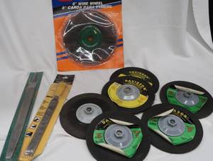 MISC NEW GRINDING WHEELS