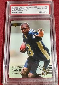 lot 13 image: 2000 Collectors Edge Trung Canidate Rookie Card - PSA 10