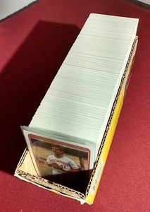 lot 27 image: Box of 1982 Fleer Baseball Cards