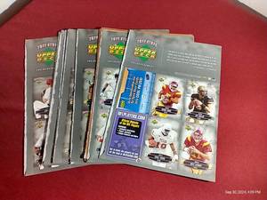 lot 45 image: (16) Pages of Cards from Early 2000s Card Magazines