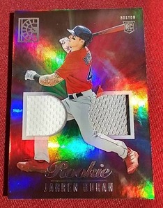 lot 48 image: 2022 Capstone Jarren Duran Dual Patch Rookie Card