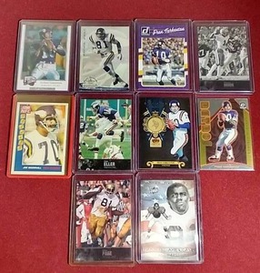 lot 66 image: (10) Vikings Legends Insert Cards - Tarkenton, Page, Etc