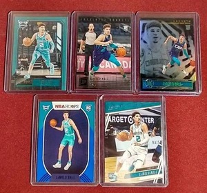 lot 87 image: (5) LaMelo Ball Rookie Cards