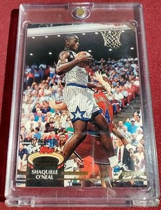 lot 110 image: 1992-93 Stadium Club Shaquille ONeal Rookie Card