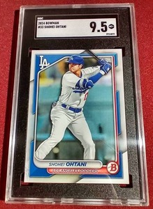 lot 126 image: 2024 Bowman Shohei Ohtani Card - SGC 9.5
