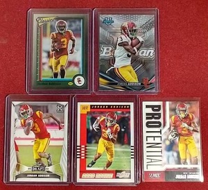 lot 129 image: (5) Jordan Addison Rookie Cards