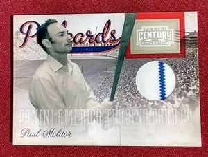 lot 175 image: Paul Molitor Game-Used Jersey Card - #d250