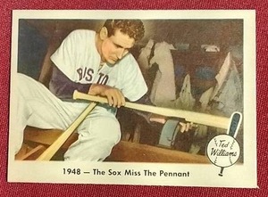 lot 204 image: Nice 1959 Fleer Ted Williams Card