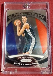 lot 205 image: 2023-24 Prizm Victor Wembanyama Rookie Card