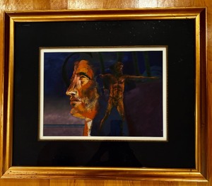 lot 121 image: Artwork Indian Man and Zeus